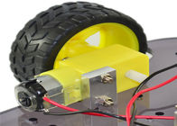 2 Layer Line Tracing Arduino Car Robot , Two Wheel Drive Smart Car Kits
